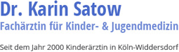 Kinderarzt-Praxis Dr. Satow, Köln-Widdersdorf